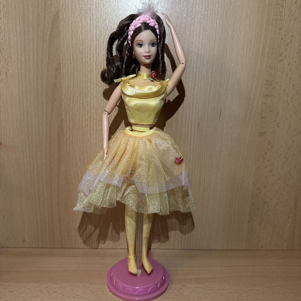 Mattel B7185 Disney  Princess On Ice "Belle"  Fashion Doll 2004